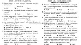 Чему равна сумма двух слагаемых