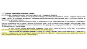 Что значит досрочное погашение в Сбербанке в Империя сумок
