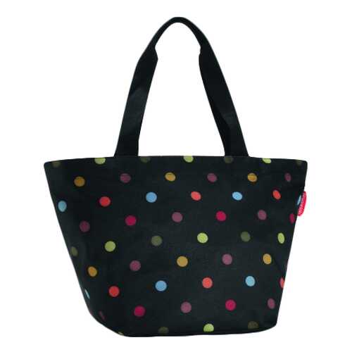 Сумка женская Reisenthel Shopper M dots черная в Империя сумок