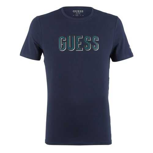 Футболка мужская Guess M0YI9A-J1300 синяя XXL в Империя сумок