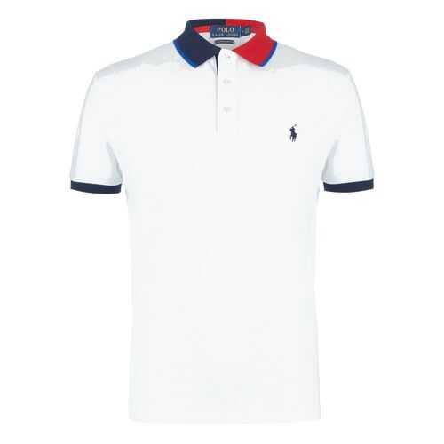 Футболка-поло мужская Polo Ralph Lauren 710791004002 белая S в Империя сумок