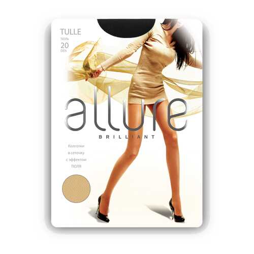 Колготки женские ALLURE ALL TULLE 20 черные 4 в Империя сумок