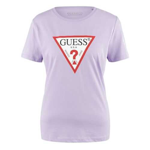 Футболка женская Guess W0YI57-K8HM0 фиолетовая XS в Империя сумок