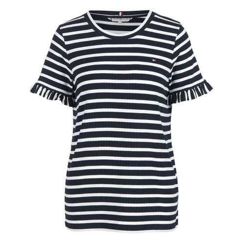 Футболка женская Tommy Hilfiger WW0WW27221 синяя XS в Империя сумок