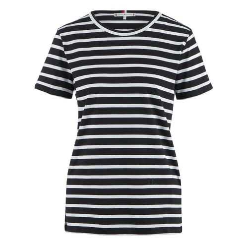 Футболка женская Tommy Hilfiger WW0WW28386 черная XS в Империя сумок