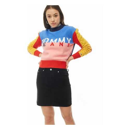 Юбка женская Tommy Jeans DW0DW07693 BBU черная 24 US в Империя сумок